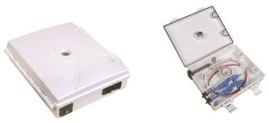 Κίνα Πλαστικό πλαίσιο διανομής ινών οπτικό, 150X120X37mm, wall-mounted, προσαρμοστής IP65,2pcs προμηθευτής