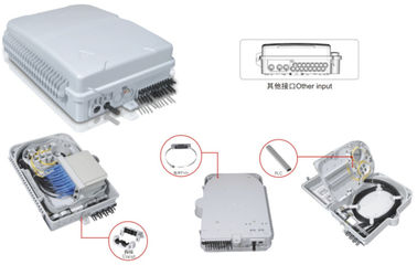 Κίνα Πλαστικό πλαίσιο διανομής ινών οπτικό, 320X240X100mm, wall-mounted (ΕΣΩΤΕΡΙΚΟΣ), ΘΡΑΎΣΤΗΣ IP65,2PCS 1X8 το /1X16, υποστήριξη άκοπη προμηθευτής
