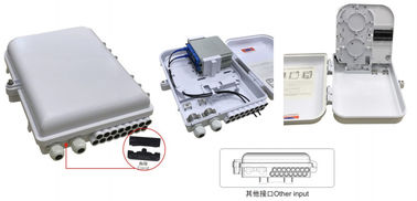 Κίνα Θραύστης κιβωτίων 1x16 διανομής οπτικής ίνας ή προσαρμοστής 2PCS 1X8PLC ή 16core, 300X222X73mm, wall-mounted, IP65 προμηθευτής